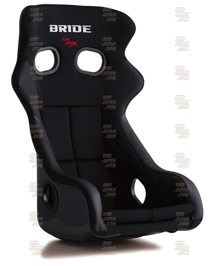 BRIDE XERO CS Low Max Full Bucket Seat - Black Super Aramide Shell